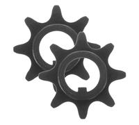 SOPOTUTU 2pcs Steel Planer Sprockets Replacement Gears for Dw734 Dw735 Dw735xs Power Tools, Sturdy Planer Cutting Sprocket Parts for Woodworking Tool Repair and Feed Motion Restoration