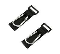 SOPOTUTU 2pcs Stroller Hooks D-Shaped Carabiner Clips for Buggy Organizers Heavy-Duty Hanging Hooks for Shopping Bags and Grocery Bags Silver Pushchair Accessories for Parents