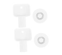 SOPOTUTU 2Pcs Tissue Paper Holder Key Portable Plastic Paper Dispenser Key Replacement for and Maintenance Tool for Hospitals Schools Offices