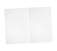 SOPOTUTU 2pcs Transparent Ripple Board Invisibility Shield for Illusion Tricks High Clarity Lenticular Lens Card for Magician Props and Close Up Gimmicks