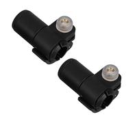 SOPOTUTU 2pcs Trekking Pole Lock Clips 16mm External Locking Buckle Repair Parts for Hiking Walking Sticks Mountaineering Gear Backpacking Accessories