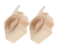 SOPOTUTU 2Pcs Wooden Kaleidoscope for, Miniature Honeycomb Prism Camera, Educational Party Playthings for Boys and, Decorative Kaleidoscope for ’S Activities