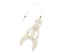 SOPOTUTU 3 Sets Wooden Hydraulic Robotic Arm DIY Kit Stem Mechanical Engineering for Boys Educational Science Building Model Craft