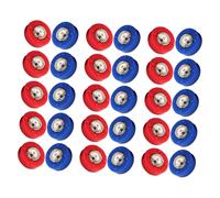 SOPOTUTU 30pcs Curling Game Tabletop Pucks Tabletop Shuffleboard Pucks Shuffleboard Game Equipment Equipment Mini Curling Accessories Mini