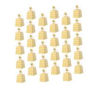 SOPOTUTU 30pcs Honeycomb Treat Boxes Small Bee Candy Containers DIY Party Favor Boxes for Wedding Shower Birthday Decorations Creative Honeycomb Design Lightweight and Event Ready