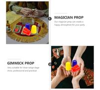 SOPOTUTU 30Pcs Illusionist Kit Large Three Cups and Balls Set - Trick Props for Beginners, Stage Performance Gimmick Accessories, Festive Entertainment