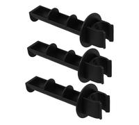 SOPOTUTU 3pcs Bathroom Commode Chair Paper Holder Tissue Dispenser for Home Hotel Restaurant Easy Install Toilet Roll Holder Stand