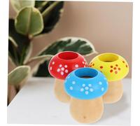 SOPOTUTU 3pcs Mushroom Shape Kaleidoscopes for Rotating Educational Creative Early Learning Prism to Inspire Imagination and Observation Skills Random Color