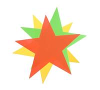 SOPOTUTU 3pcs Non Slip Carpet Markers Floor Dots for Agility Training Rip Resistant Spot Markers in Red Fluorescent Green Yellow for Educational and Football Practice