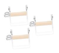 SOPOTUTU 3pcs Plastic Tube Squeezer Rolling Toothpaste Squeezer for Facial Cleanser Splat Use