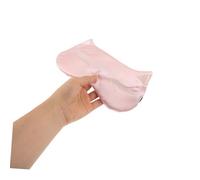 SOPOTUTU 3pcs Reusable Cooling Satin Sleep Mask for Women Men Adjustable Strap Blackout Eye Cover Soft Breathable Light Blocking Eye Mask for Travel Nap Deep Sleep Pink