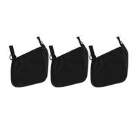 SOPOTUTU 3pcs Stroller Storage Bag Mesh Pram Organizer Hanging Side Sling Bag Fit Pushchair for Accessories Food and Toys Non-Slip Adjustable Straps