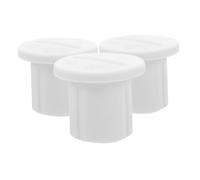 SOPOTUTU 3pcs Toilet Seat Attachment Screws Foldable Potty Step Stool for Training Compatible with Various Models Secure Stable for Home Public Restrooms