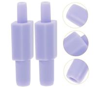 SOPOTUTU 4 pcs Electric Breast Pump Tube Connectors Compatible with Multiple Brands Portable Lightweight Hose Fittings Easy Attach Detach Practical Nursing Accessories