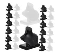 SOPOTUTU 40pcs Mini Dollhouse Jewelry Stands Mini Mannequin Necklace Holders for Role Play Doll House Decor Miniature Accessory Display