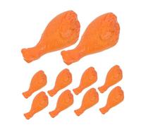 SOPOTUTU 40PCS Miniature Dollhouse Chicken Legs Handmade Realistic Braised Marinated Meat Accessories for Tiny Cooking Faux Drumstick for Collectors and Photography Enthusiasts