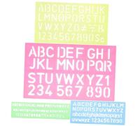 SOPOTUTU 4pcs Alphabet and Number Tracing Boards for Preschoolers Double Sided Educational Playthings with Smooth Plastic Surface for Cognitive and Spelling Skill Development
