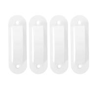 SOPOTUTU 4pcs Childproof Light Switch Covers Classic American Style Wall Plate Guards for Single Gang Toggle Switches Electric Safety Guard Protectors to Prevent Accidental Off for Home and