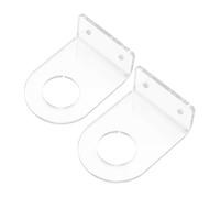 SOPOTUTU 4pcs Clear Acrylic Wall-mounted Softball Display Rack Multipurpose Sphere Holder for Baseball Golf Tennis Balls Small Ball Storage with Flexible Vertical Horizontal Installation