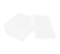 SOPOTUTU 4pcs Clear Storage Boxes with Lids for Playing Cards and Game Tokens PP Plastic Card Holders Compact Portable Organizer for Poker