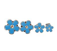 SOPOTUTU 4pcs Daisy Car Air Vent Diffuser Clips Cute Floral Scent Accessories for Car Interior Durable Alloy Design for Air Outlet Fragrance and Personal Touch