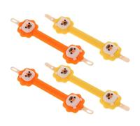 SOPOTUTU 4PCS Ear Wax Tool and Safe Nose Cleaner Kit with Nail Cleaner for Boy Girl Lightweight Lion-Themed Grooming Set for Nursery and Family Household Hygiene