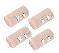 SOPOTUTU 4pcs High Rubber Bandage Ankle Stretch Bandage Clip Chest Cotton Dressing Tape Fabric Ace Black Support Leg
