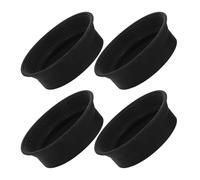 SOPOTUTU 4pcs Rubber Eyepiece Cover for Telescope Microscope Protective Eyeshade Cups Compatible with Stereo Scopes Cushioned Eye Guard Shields for Dust and Impact Resistance