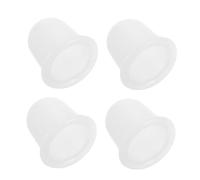 SOPOTUTU 4pcs Silicone Cupping Device Home Use Manual Vacuum Cupping Cups for Massage Back Suction Therapy Tools