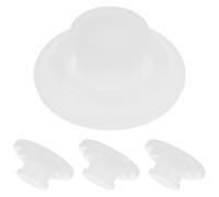 SOPOTUTU 4Pcs Silicone Water Bottle Stopper Replacement Leak Spill Stopper Lid Cover Caps for Sports Bottles, Sturdy Silicone Seal Plug Accessories for Outdoor Use