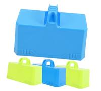SOPOTUTU 4Pcs Snow Blocks Makers for Outdoor Winter Safe Abs Material Flexible Handle Quick Molding for Fights and Sand Play Random Color