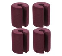 SOPOTUTU 4pcs Soft Nbr Safety Door Stoppers Pinch Guard Protectors for Childproofing Doors and Windows in Homes Schools Kindergartens Prevent Finger Injuries Secure Fit