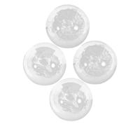 SOPOTUTU 4pcs Transparent Baoding Balls Hand Exercise Balls for Stress Relief and Hand Massage Crystal Dragon Design for Strengthening Grip Finger Flexibility and Rehabilitation Therapy