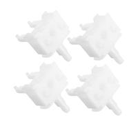 SOPOTUTU 4pcs Vertical Blind Repair Kit Durable Replacement Wand Control with Blind Tilt Gear Compatible for Window Curtains Easy Install Accessories for Residential and Commercial Use