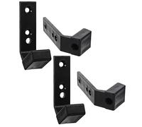 SOPOTUTU 4Pcs Wall Mounted Barbell Storage Rack Lightweight Vertical Dumbbell Pole Holder Space Saving Heavy Duty Gym Equipment Organizer for Home and Commercial Use