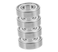 SOPOTUTU 4pcs Wheelchair Bearing Model Front Wheel Bearings for Manual Wheelchairs Easy Installation Replacement Parts for and Improved Performance