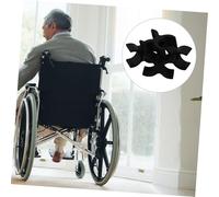 SOPOTUTU 4Pcs Wheelchair Seat Rail Guide Blocks Support Replacement Parts for Adults Fit Commode Safety Enhancing Accessories with Easy Installation