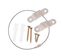 SOPOTUTU 5 Set Proofing Furniture Straps Tip Falling Prevention for Safety Secure Bookshelf Closet Tv Versatile Stability Anchors