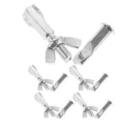 SOPOTUTU 5 Set Saw Bolts and Nut Nuts Hacksaw Bolt Hand Tool Parts Silver