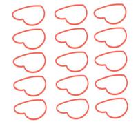 SOPOTUTU 50Pcs Heart Star Shape Elastic Band Magician Trick Props Stage Conjuring Supplies for Birthday and Party Performances