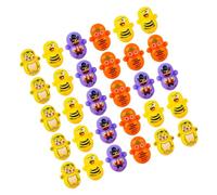 SOPOTUTU 50pcs Mini Cartoon Tumbler Table Decoration Plastic Animal Ornament Day Birthday Christmas Party Favors