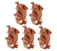 SOPOTUTU 5pcs Wind Up Monkey for Cute Clockwork Animal Figures with Crawling Movement Interactive Novelty Party Favors for Classroom Prizes Enhancing Motor Skills and Creativity