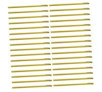 SOPOTUTU 600Pcs Golden Wire Binding Ropes Flexible Sealing Tie Straps for Wrapping Bread Bags Candy Bags Multi-purpose Wire for Bakery Cafe Dessert Shops Supermarkets