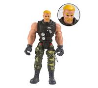 SOPOTUTU 6pcs Special Forces Model for Parent Interaction Detachable Action Figures for Boys and Safe for Learning About Special Forces
