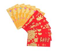 SOPOTUTU 72Pcs Vietnamese Spring Festival Money Envelopes Lunar Year Red Li Xi Packets with Moisture Resistant Paper Traditional Multipack for All Ages and Festive Blessings
