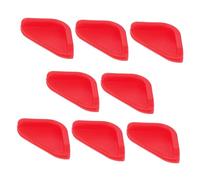 SOPOTUTU 8 Pcs Silicone Corner Protectors for Cutting and Thawing Boards Slip Red Covers Food Safe Silicone Lightweight Kitchen Worktop Savers Easy to Use Protective Covers