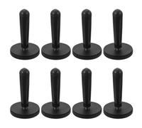 SOPOTUTU 8pcs Black Magnetic Car Vinyl Wrap Gripper with Lightweight Design and Comfortable Grip for Precise Vinyl Installation and Car Film Work