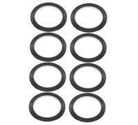 SOPOTUTU 8pcs Black Pet Self Adhesive Marking Tape for Whiteboards Grid Lines Chart Making Easy to Stick and Remove Without Residue Suitable for Surfaces