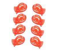 SOPOTUTU 8pcs Golf Ball Line Guide Clips Marking Tool for Accurate Putting Alignment Sturdy Plastic Design for Easy Drawing of Three Lines Portable Golf Accessories for Outdoor Practice