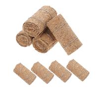 SOPOTUTU 8pcs Miniature Hay Bales Rustic Faux Straw Farm Model for Dollhouse Garden Decoration DIY Autumn Harvest Craft Educational Tool with Realistic Texture